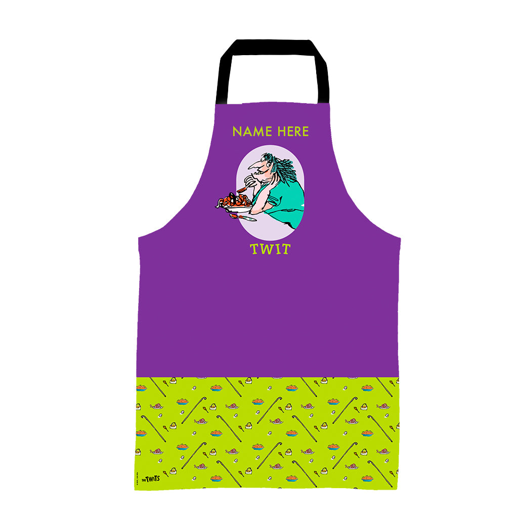 Mrs Twit Personalised Apron