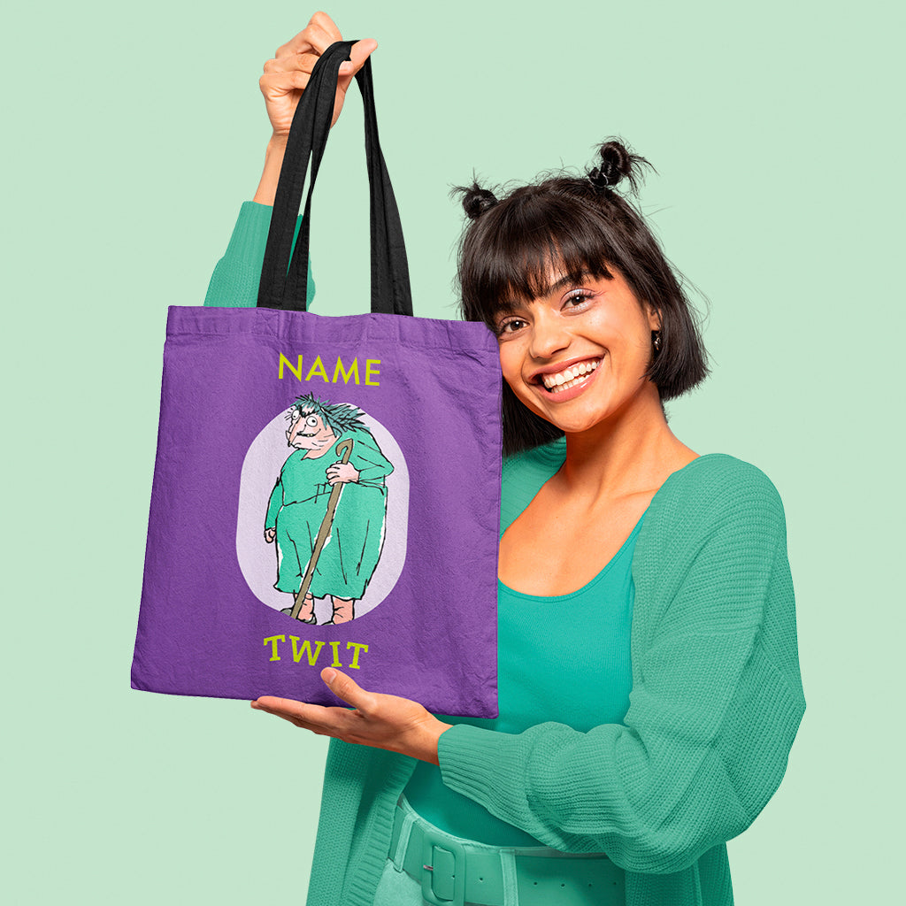 Mrs Twit Personalised Edge-to-Edge Tote Bag