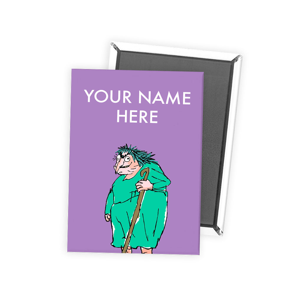 Mrs Twit Personalised Magnet