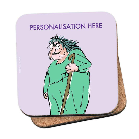 Mrs Twit Personalised Coaster