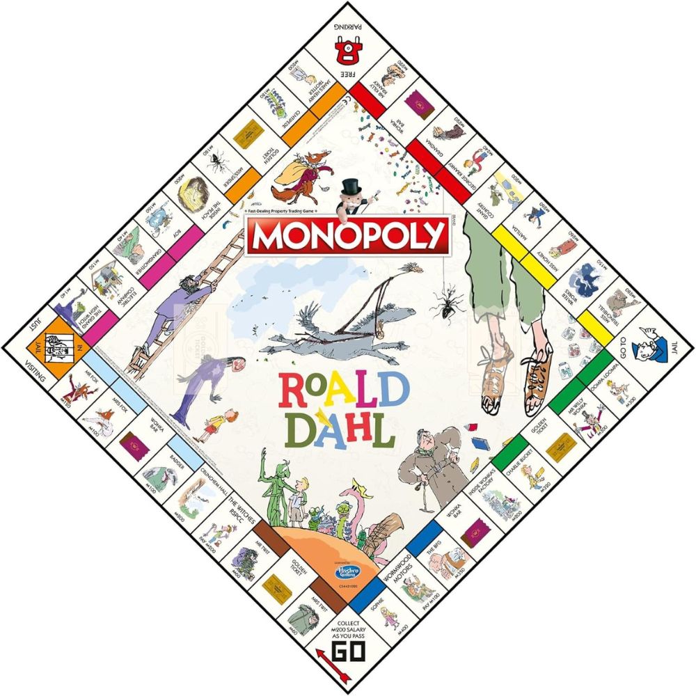 Roald Dahl Monopoly Board Game