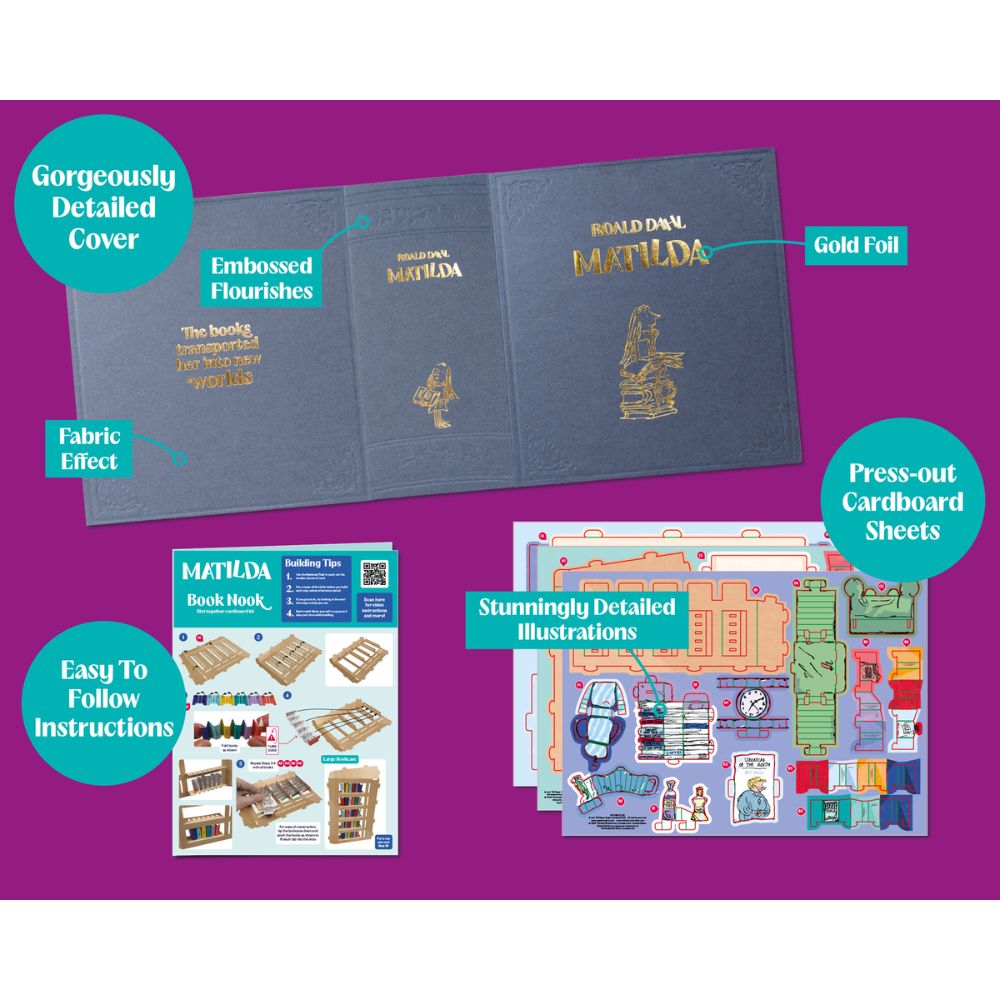 Roald Dahl’s Matilda Book Nook